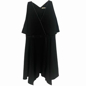 Halston Black Sleeveless Dress